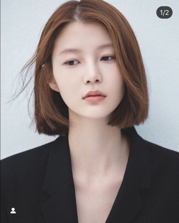 스타일링 거의없는 자연스러운 단발 참고사진 | 인스티즈