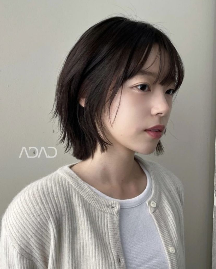 요즘은 단발이 끌리더라... ✂️💇🏻 참고하기 좋은 트렌디한 단발 디자인.jpg | 인스티즈