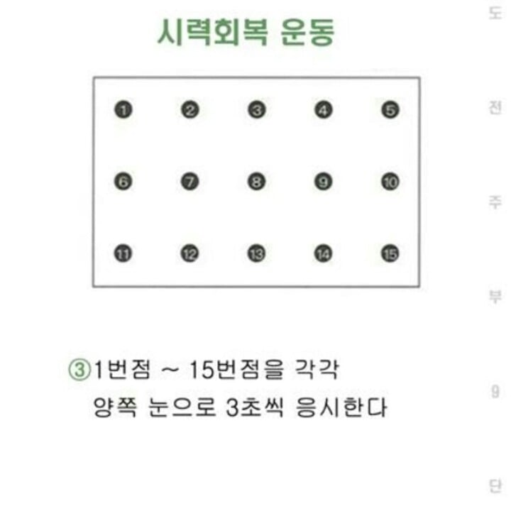나빠진 시력을 회복할 수 있는 운동 | 인스티즈
