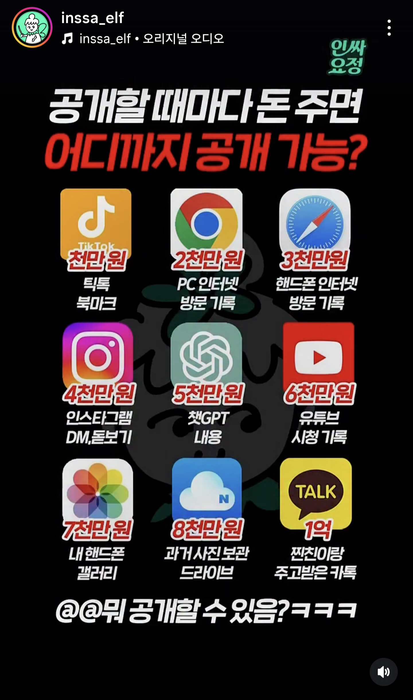 어디까지 공개 가능? | 인스티즈