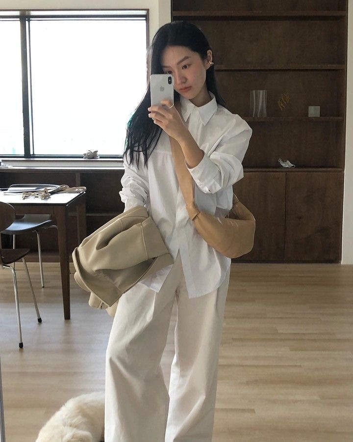 핀터레스트에 "봄 편안한 옷차림” 치면 나오는 룩들 👕👚👖 | 인스티즈