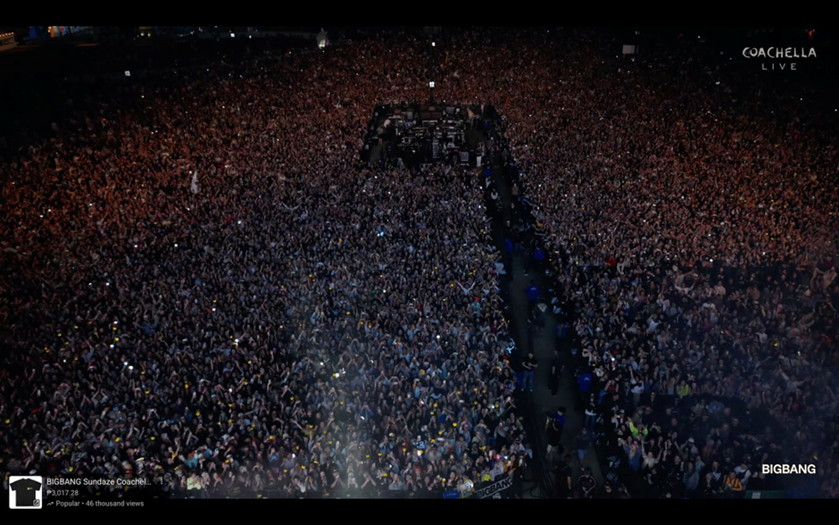 현재 빅뱅 코첼라 찢어버렸다고 말 나오는 태양 | 인스티즈