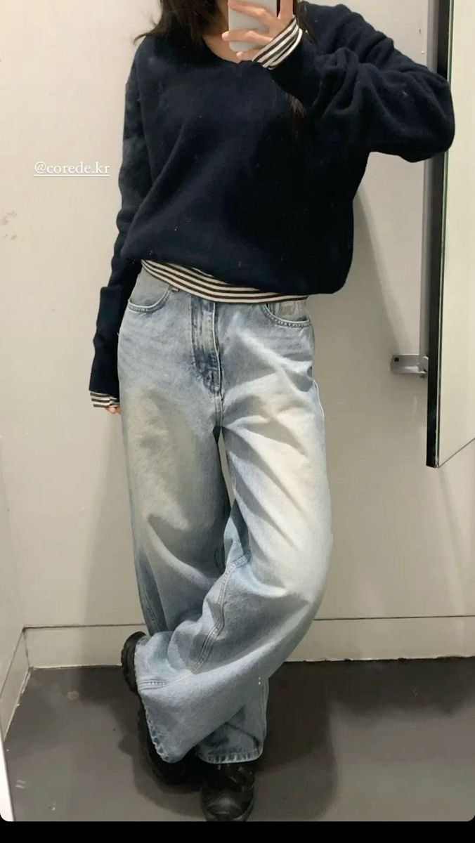 핀터레스트에 "봄 편안한 옷차림” 치면 나오는 룩들 👕👚👖 | 인스티즈
