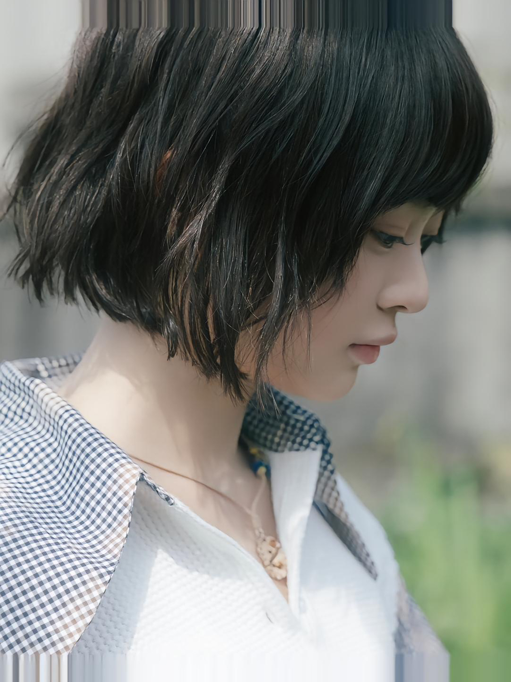 허리라인이 예쁘다는 단발 하니.gif | 인스티즈