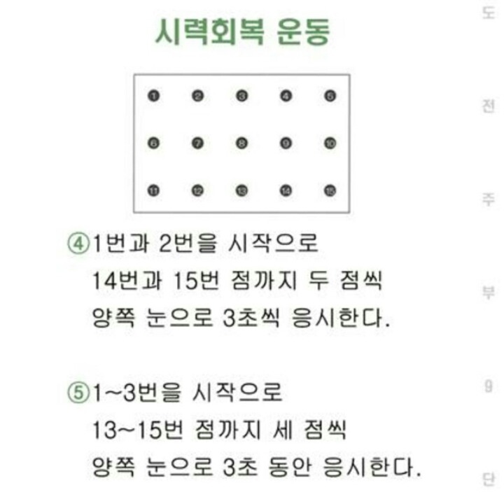 나빠진 시력을 회복할 수 있는 운동 | 인스티즈