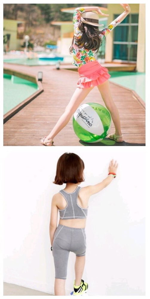 우리나라 어린이수영복 모델 vs 해외 어린이수영복 모델 | 인스티즈