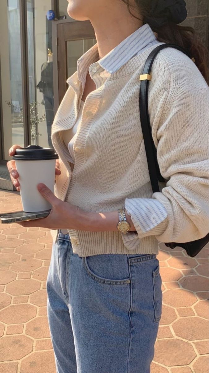 봄가을엔 셔츠&니트조합 최고🧶👔 | 인스티즈