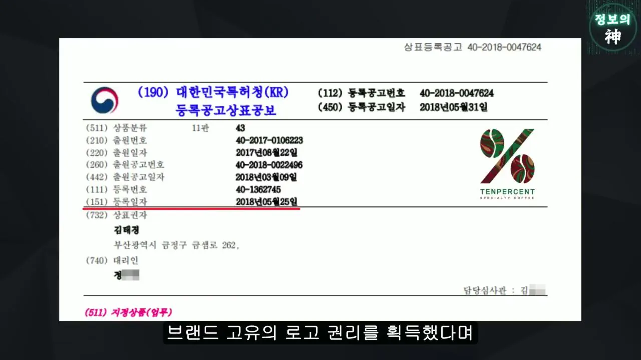전국 1천개 매장 텐퍼센트 커피의 진실 | 인스티즈