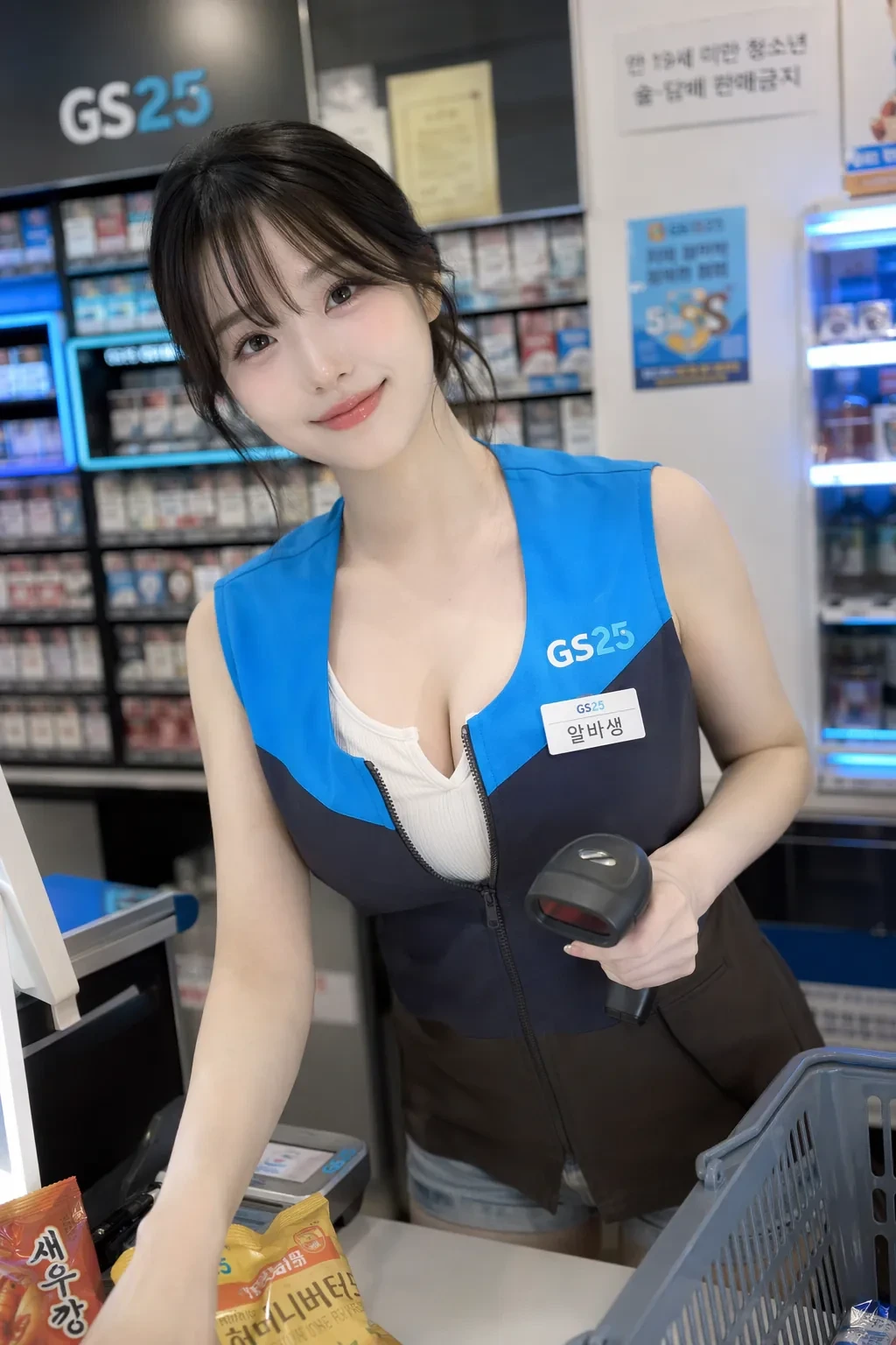 ai야 GS25 여자 알바생 만들어줘 | 인스티즈