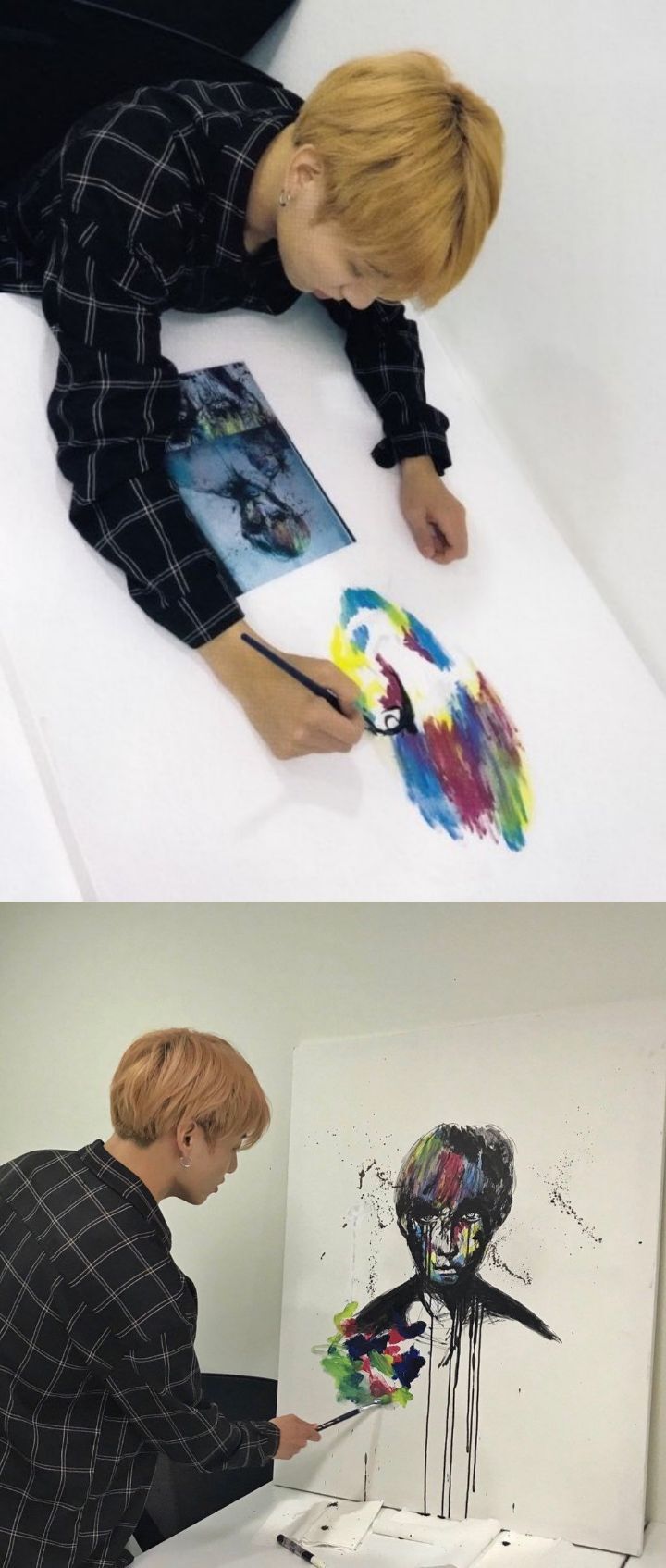 그림 배워본 적 없다는 방탄 정국 그림 실력 | 인스티즈
