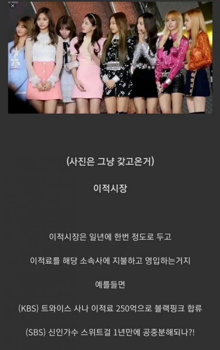 아이돌 시장에 생기면 개꿀잼 될 제도.JPG | 인스티즈