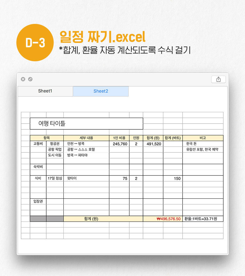 일주일만에 해외 여행 준비하는 법 | 인스티즈