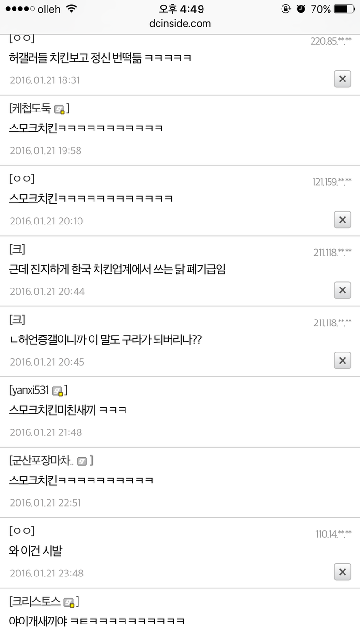넘지 말아야할 선을 넘은 허언증 갤러리 | 인스티즈