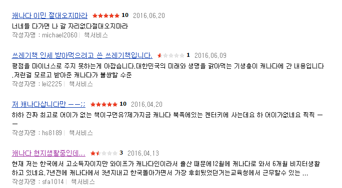 캐나다 이민 절대 오지마라 | 인스티즈