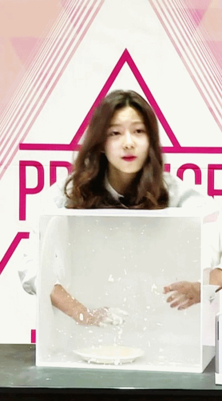 프로듀스101 젤리피쉬 김나영 뒤태.gif | 인스티즈