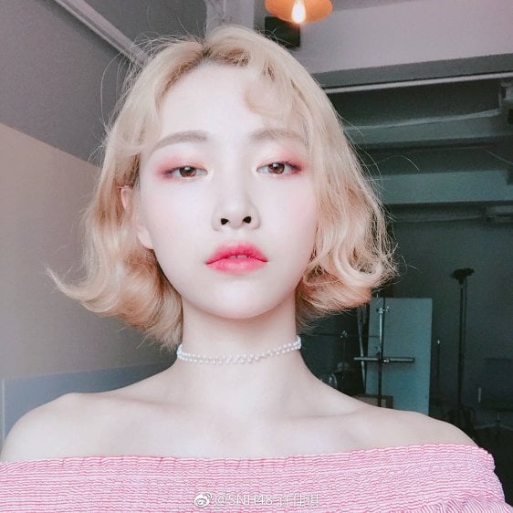 단발이 신의 한수가 된 중국 아이돌 | 인스티즈