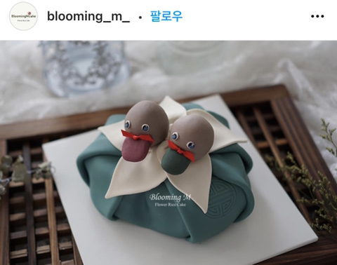 고급미 끝판왕, K-디저트 보자기 케이크 | 인스티즈