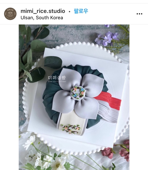고급미 끝판왕, K-디저트 보자기 케이크 | 인스티즈