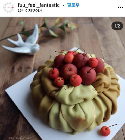 고급미 끝판왕, K-디저트 보자기 케이크 | 인스티즈