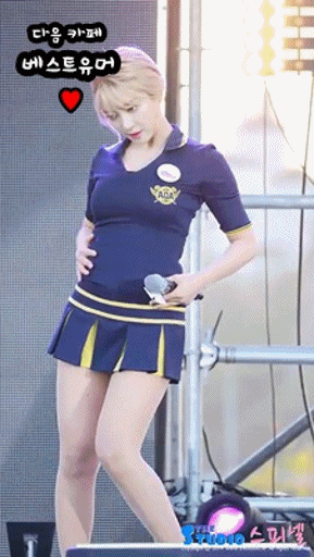 AOA- 짧은치마 [슈퍼스타초아] .gif | 인스티즈