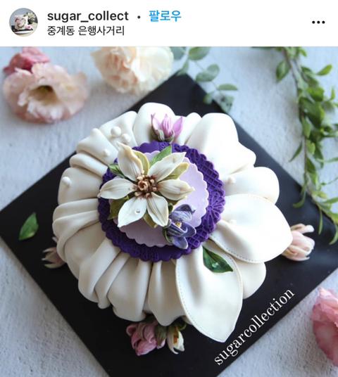 고급미 끝판왕, K-디저트 보자기 케이크 | 인스티즈