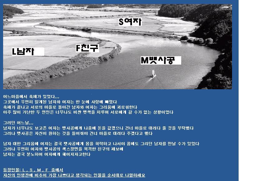 인생관 심리테스트 (굉장히 정확함) | 인스티즈
