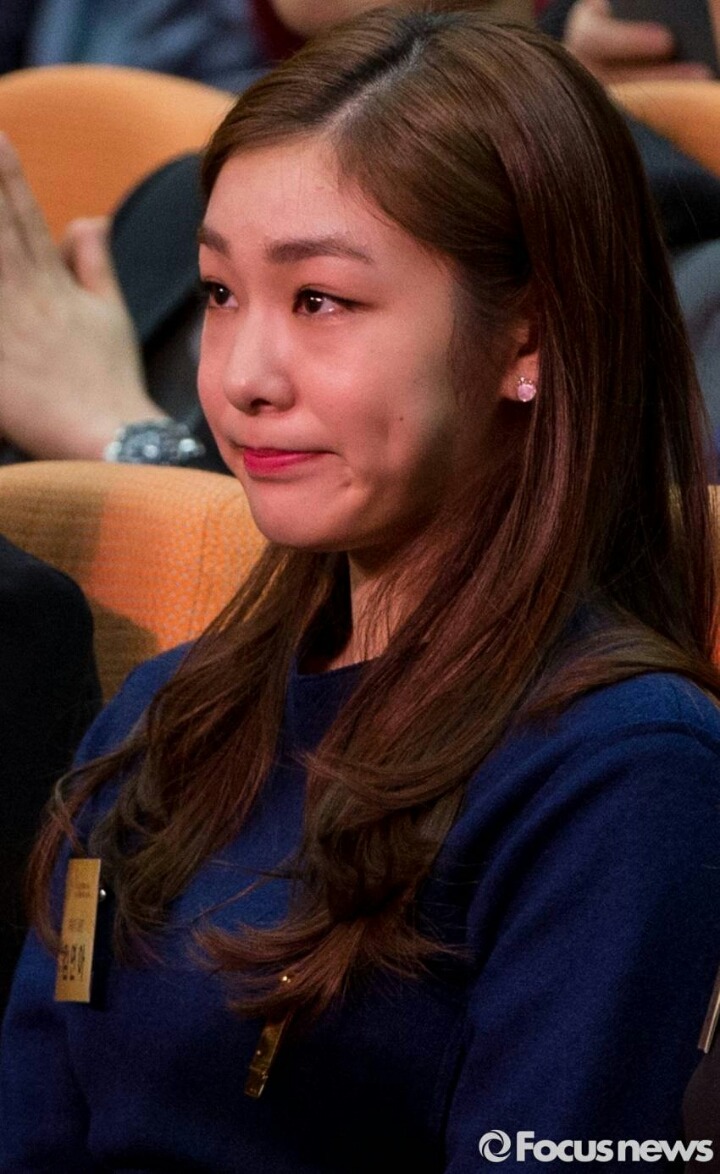 오늘 시상식에서 눈물 보인 김연아... | 인스티즈