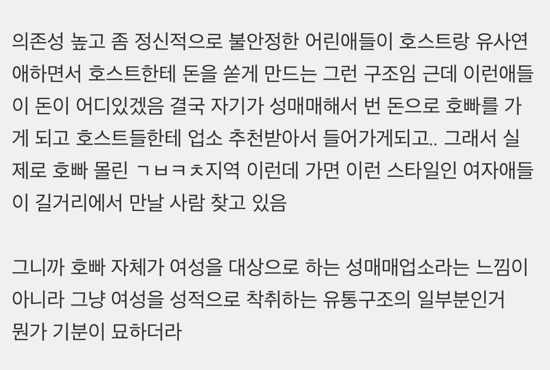 결국 여성 성착취로 유지되는 호스트바.jpg | 인스티즈