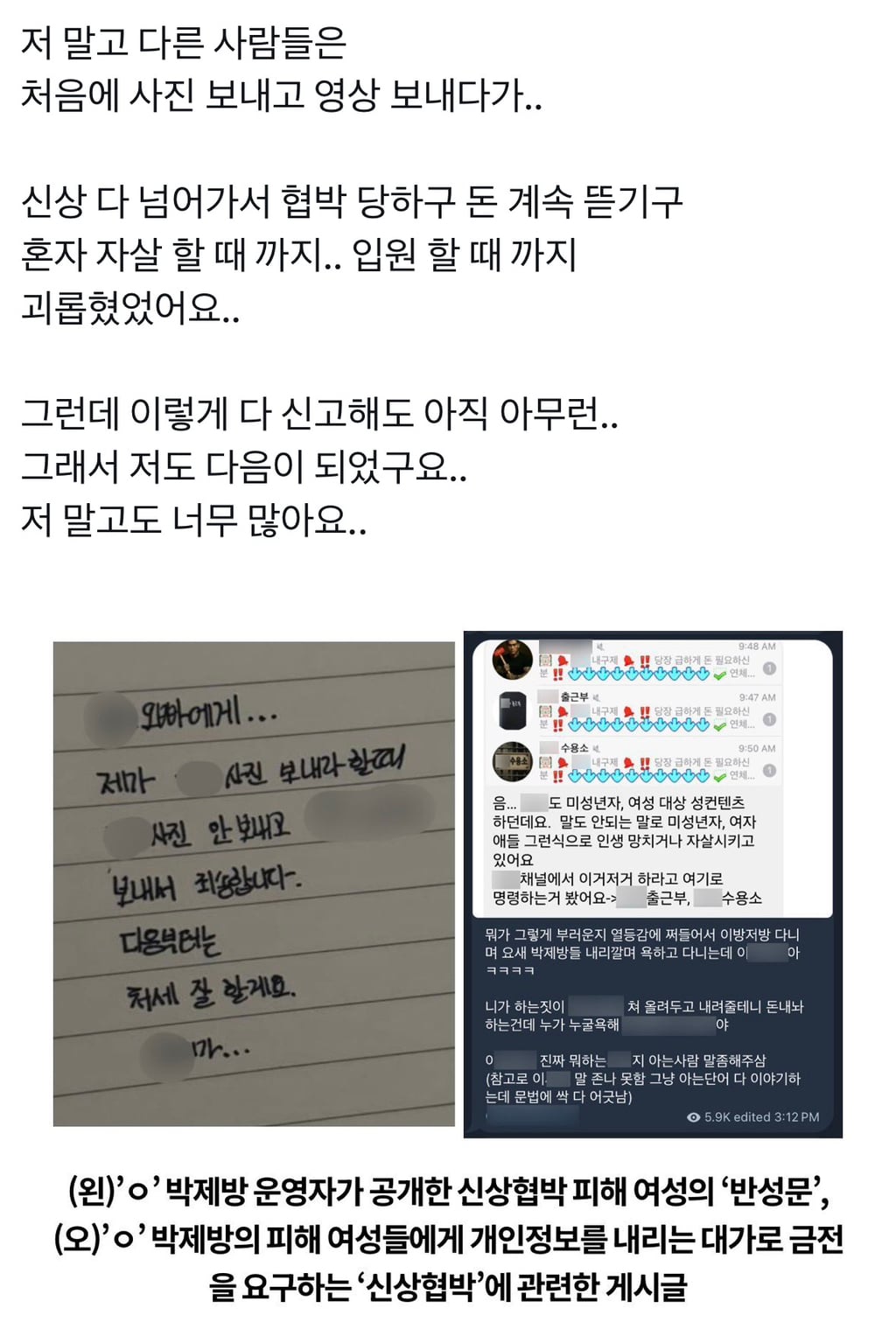 제2의 N번방 터졌는데 너무 조용하다 이거 알려야될 거 같은데 | 인스티즈