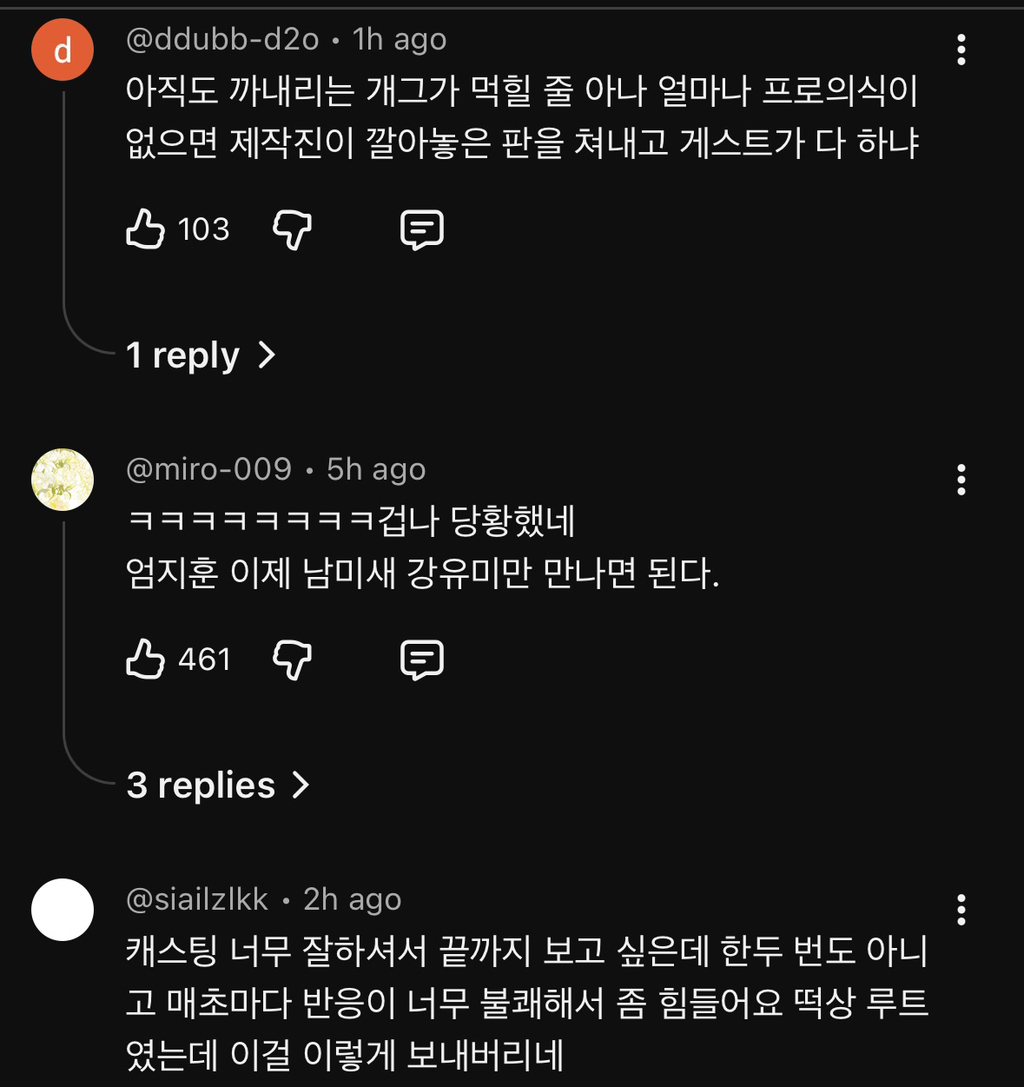 실시간 감다잃+무례 댓글로 도배된 홍석천 유투브(엄지훈남) ++추가 | 인스티즈