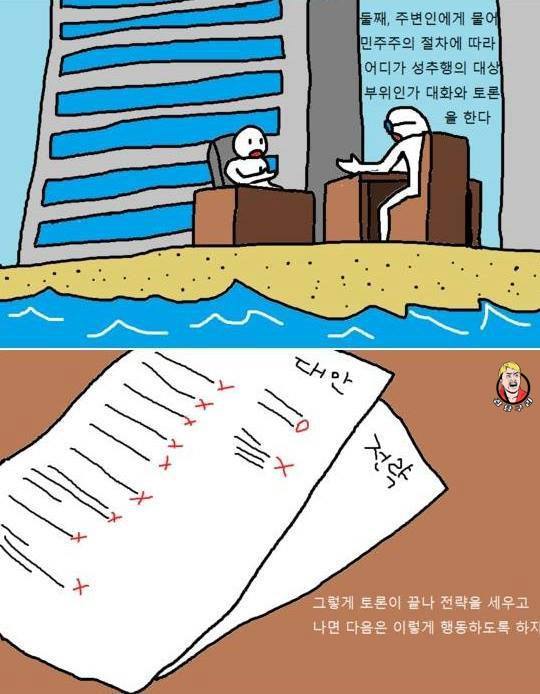 물에 빠진 여자를 구해주는 팁만화. (법적 책임에서 벗어나는 방법) | 인스티즈