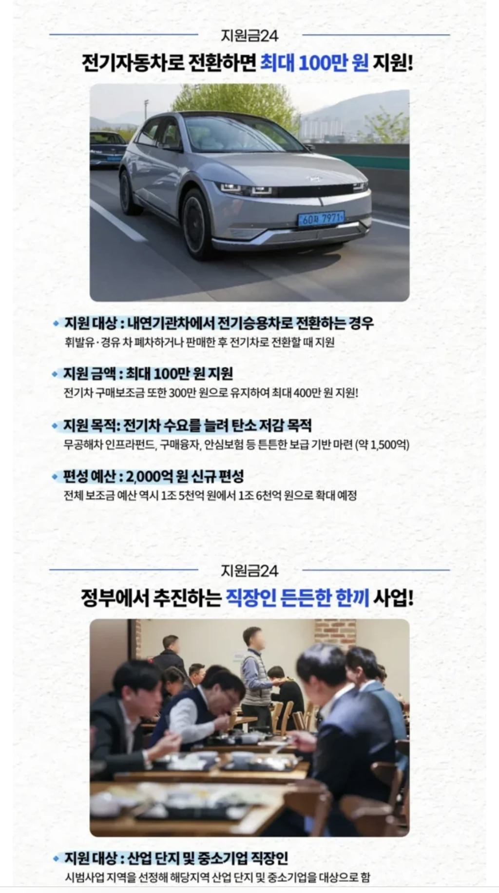 내년부터 한국에서 시작되는 지원금 총정리 | 인스티즈