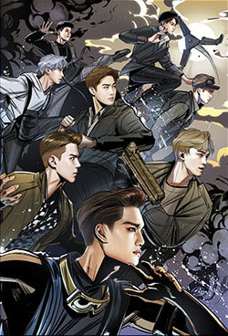  마블 Marvel 과 엑소 정규 4집 리패키지 THE WAR: The Power of Music 컨셉의 유사점 | 인스티즈