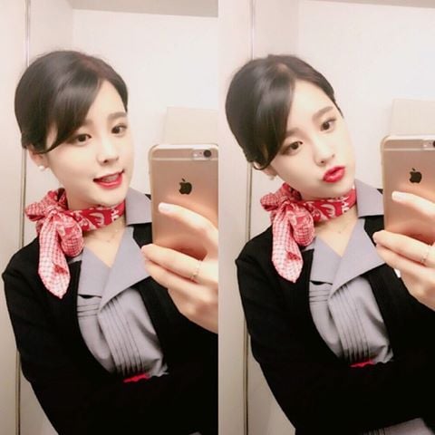 릴카 승무원 시절.jpg | 인스티즈