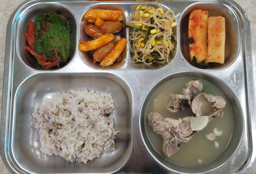 흑백요리사 급식대가님 실제 급식판 사진 | 인스티즈