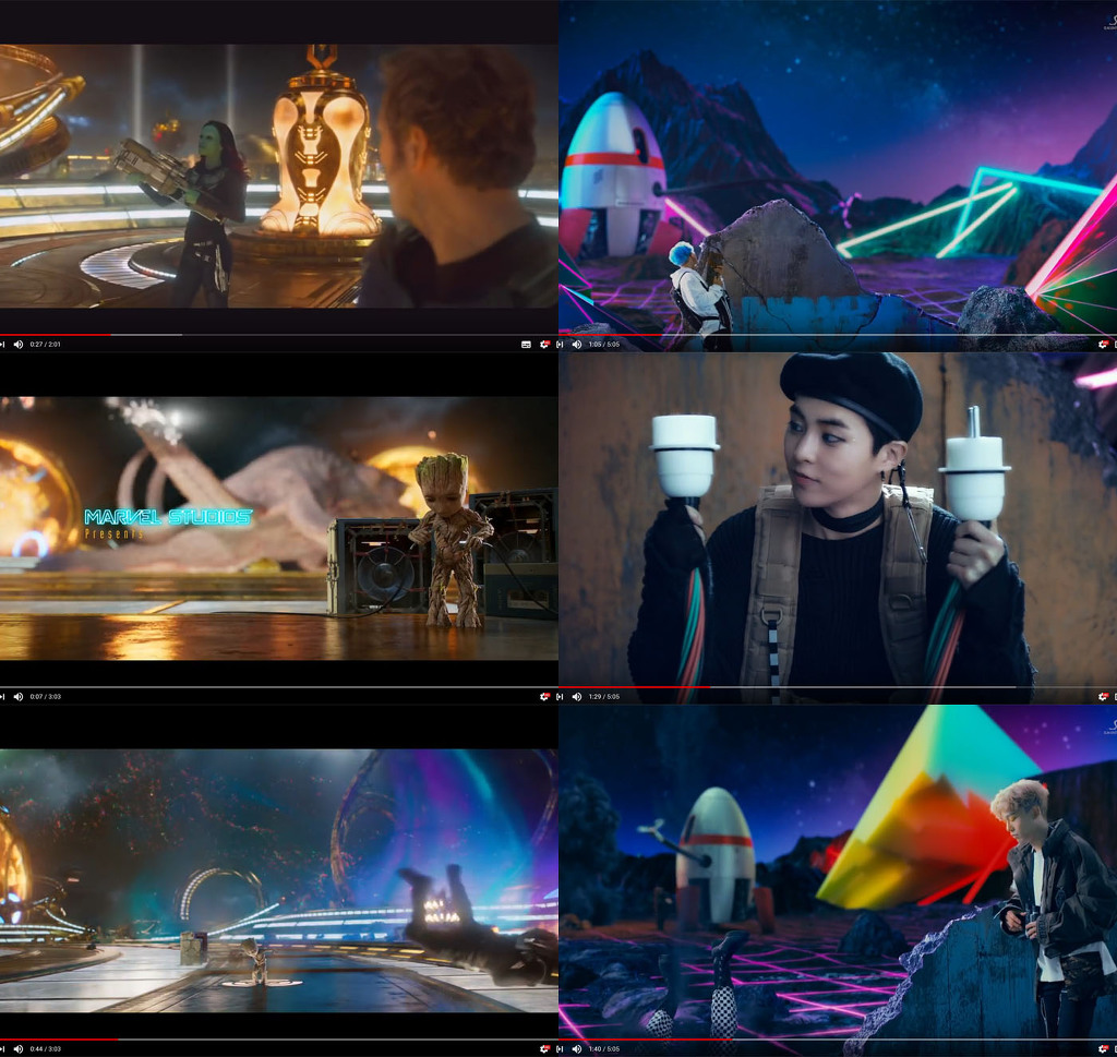  마블 Marvel 과 엑소 정규 4집 리패키지 THE WAR: The Power of Music 컨셉의 유사점 | 인스티즈