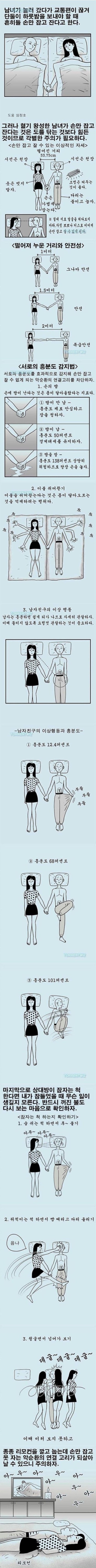 남녀가 여행가서 손만 잡고 자는 꿀팁 | 인스티즈
