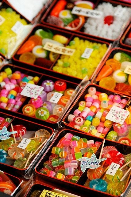 일본에서 차 마실 때 먹는다는 사탕 도시락 | 인스티즈