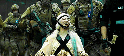 수어사이드 스쿼드 할리퀸과 조커의 관계.gif | 인스티즈