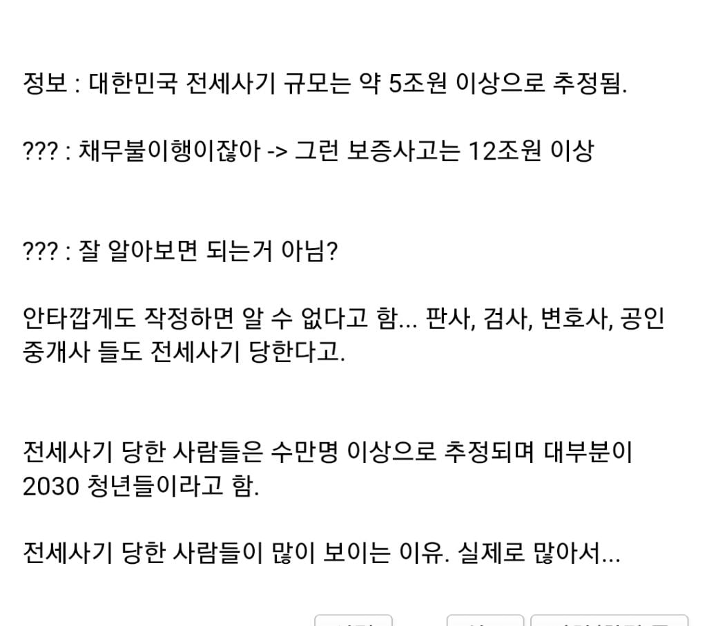 전세사기 두번 당했다는 사회 초년생 | 인스티즈