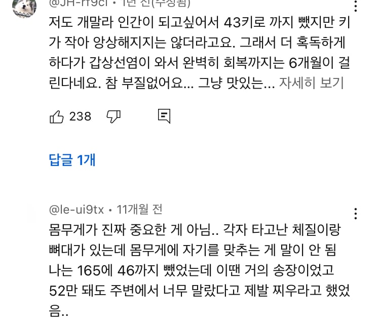 우리나라 여자들 다이어트 강박ㄹㅇ 유해한 거 같은 달글 | 인스티즈