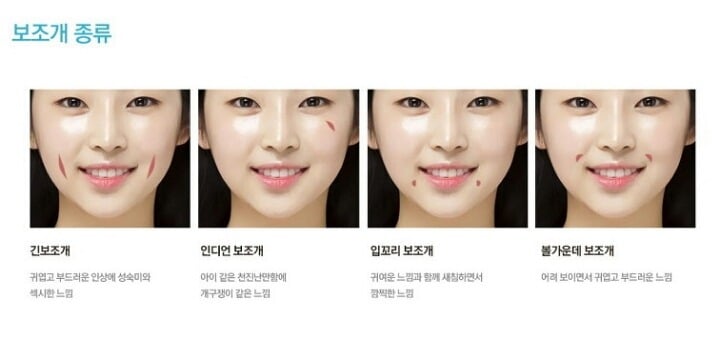 보조개종류 님들은 어떤걸 가지고 계시나요 | 인스티즈