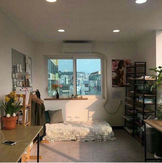 침대 프레임 없는 인테리어 | 인스티즈