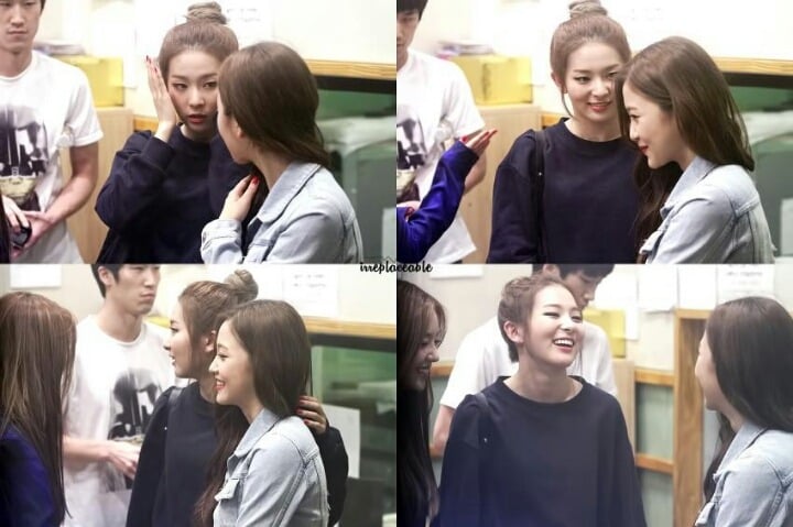 레드벨벳 슬기 포니테일 똥머리 묶은머리.jpgif | 인스티즈