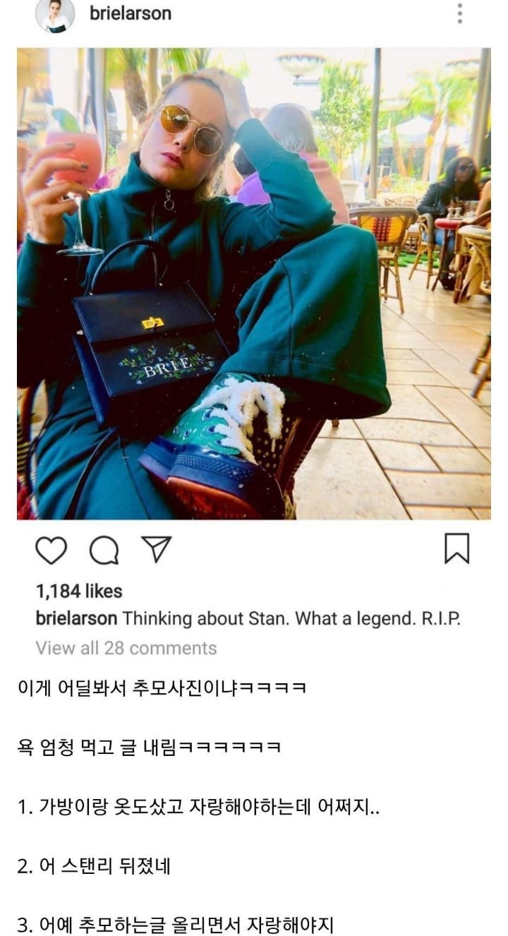 캡틴마블의 스탠리 추모.jpg | 인스티즈