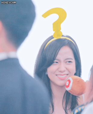 [블랙핑크] 물음표 지수.gif | 인스티즈