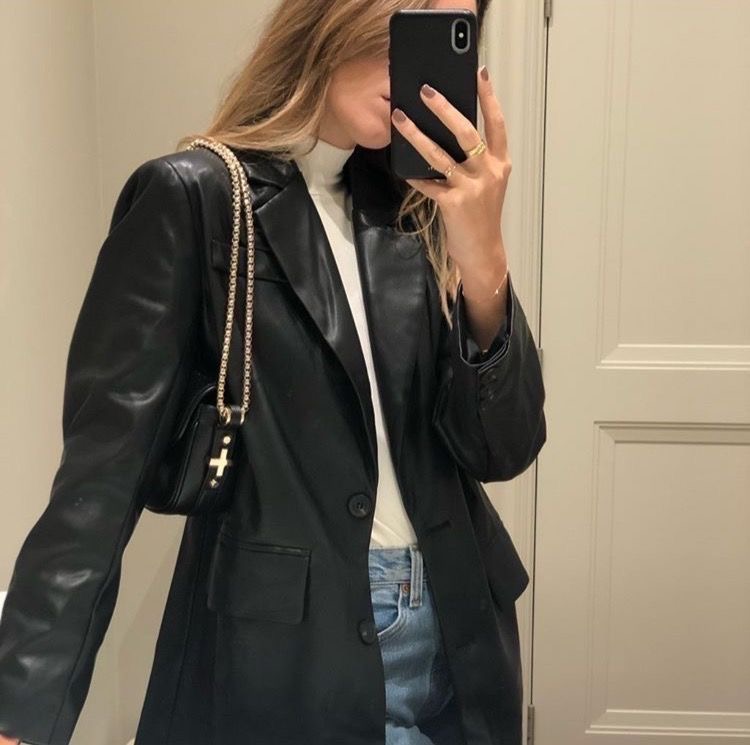 레더(leather) 아우터 코디 모음 | 인스티즈