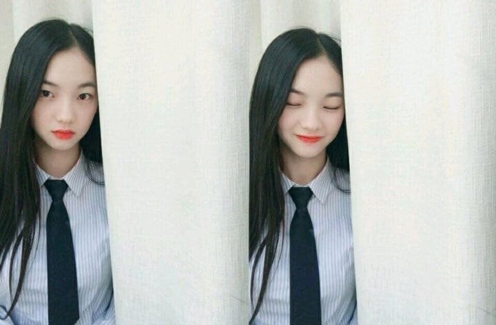 'SM 신인 걸그룹 멤버 유력 연습생 유지민'으로 글 돌던 시절의 에스파 카리나.jpg | 인스티즈