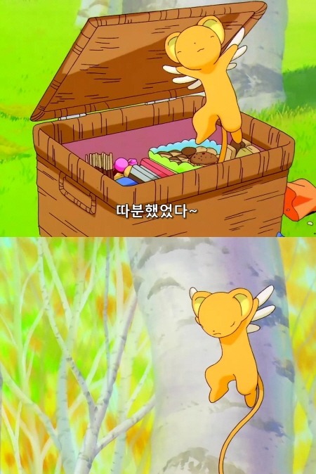 카드캡터 체리 56화 : 체리와 케로와 이상한 만남 | 인스티즈