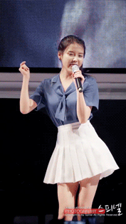 살랑살랑 아이유.gif | 인스티즈